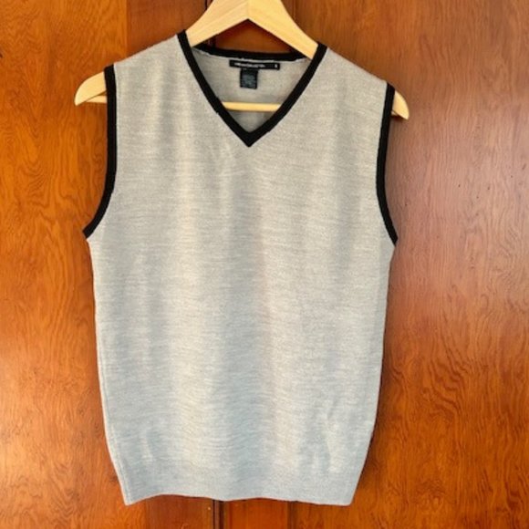 French Connection Sleeveless V-Neck Sweater - Picture 1 of 9